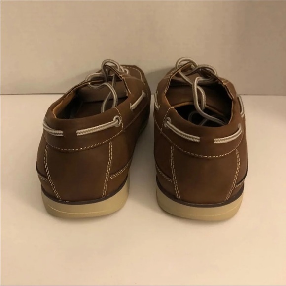 David Stone Shoes Mens Size 9.5 EEE Loafer Boat Slip On Brown‎ - Picture 5 of 9